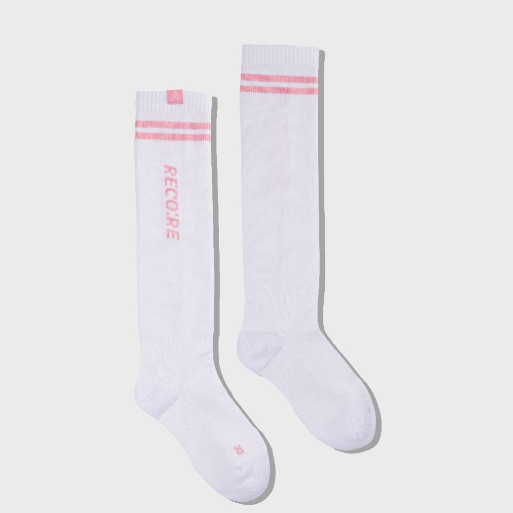 Knee Socks - White